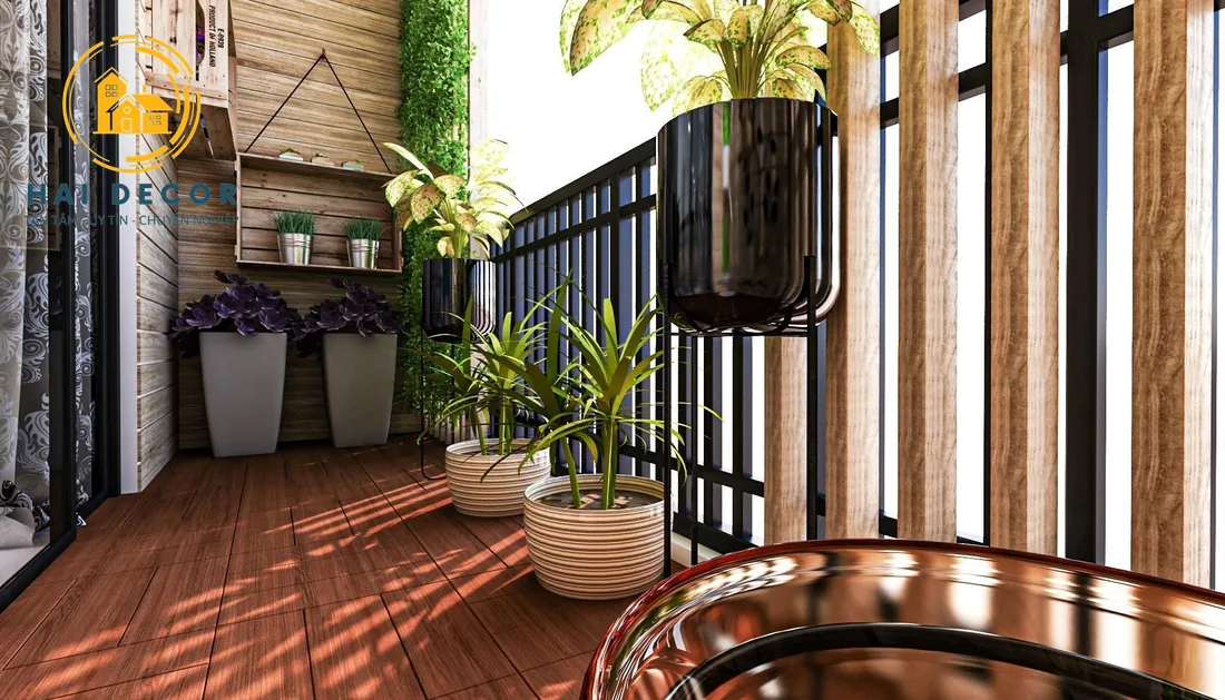 nội thất ban công 