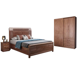 Giường gỗ ngủ tự nhiên hiện đại