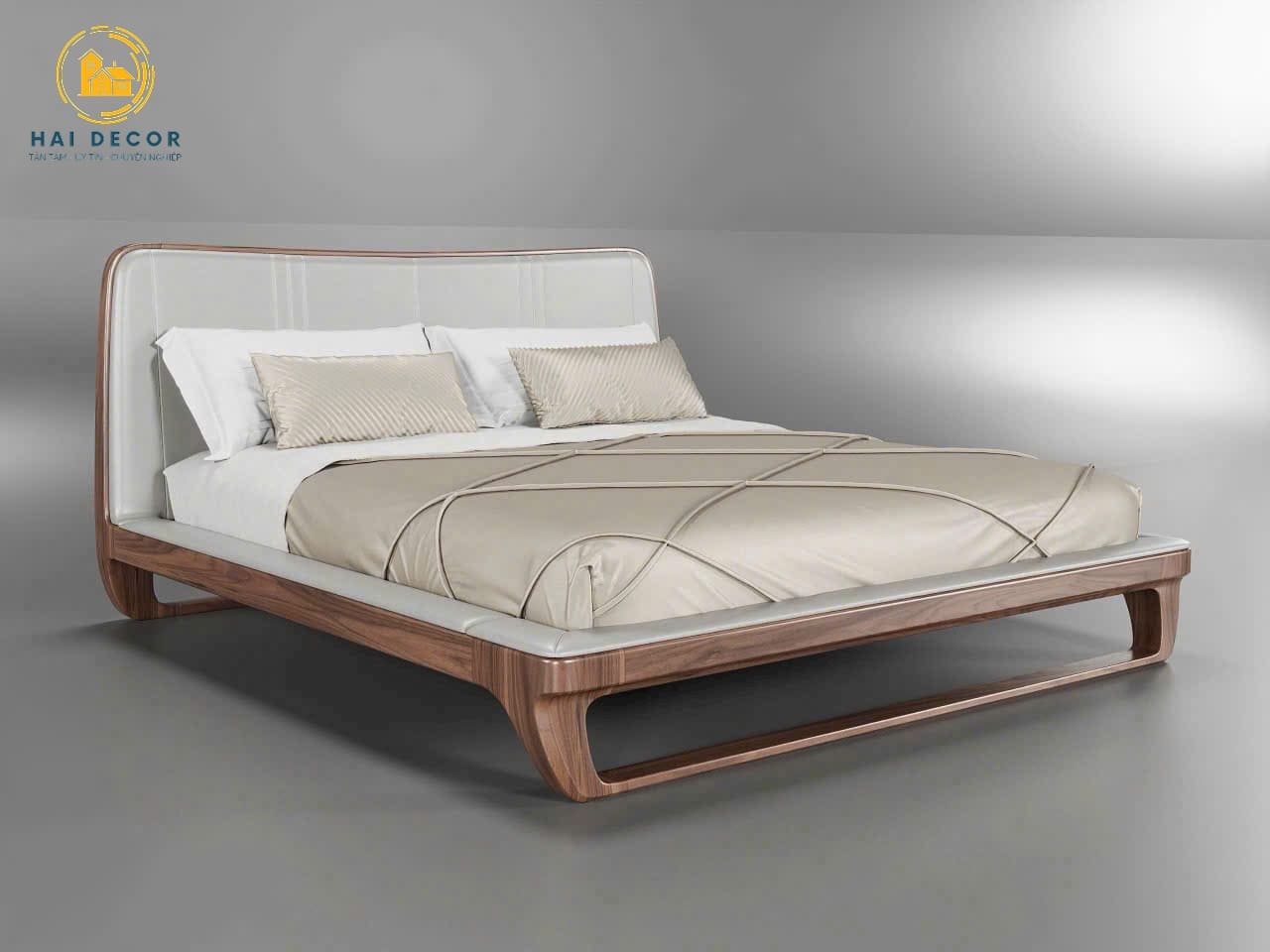 Giường ngủ thiết kế thấp