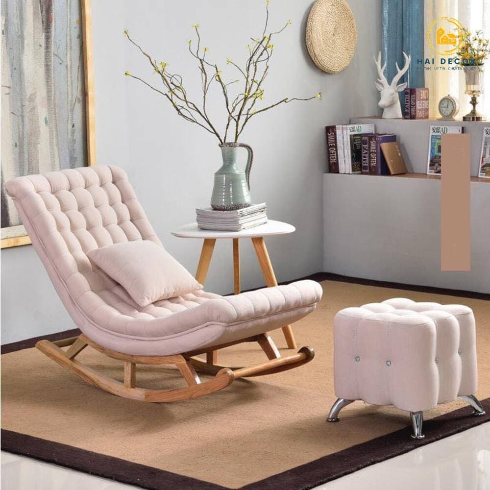  Ghế gỗ tựa lưng thoải mái 