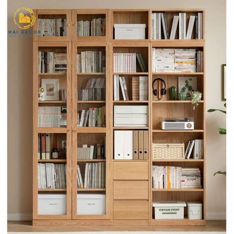 tủ sách phòng làm việc