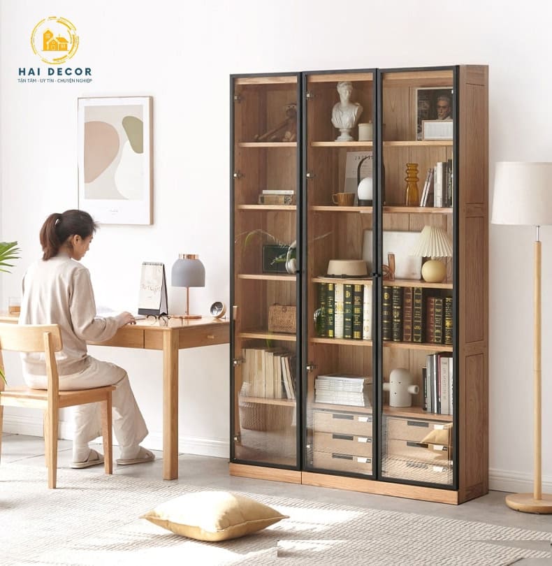 tủ sách phòng làm việc