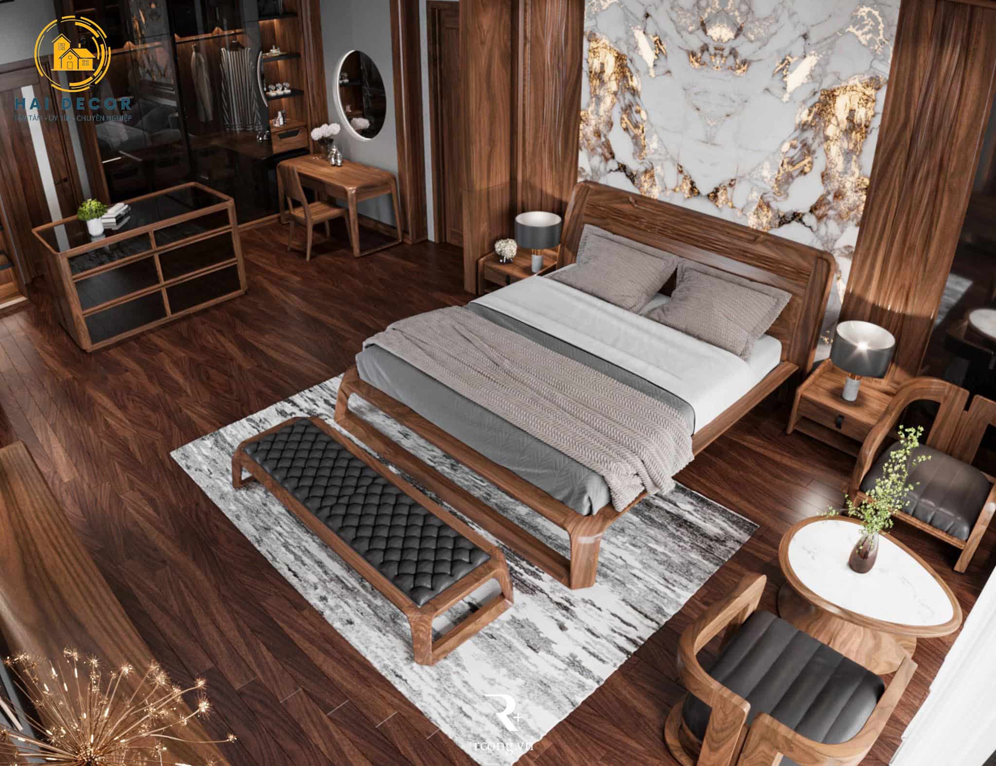 nội thất gỗ óc chó