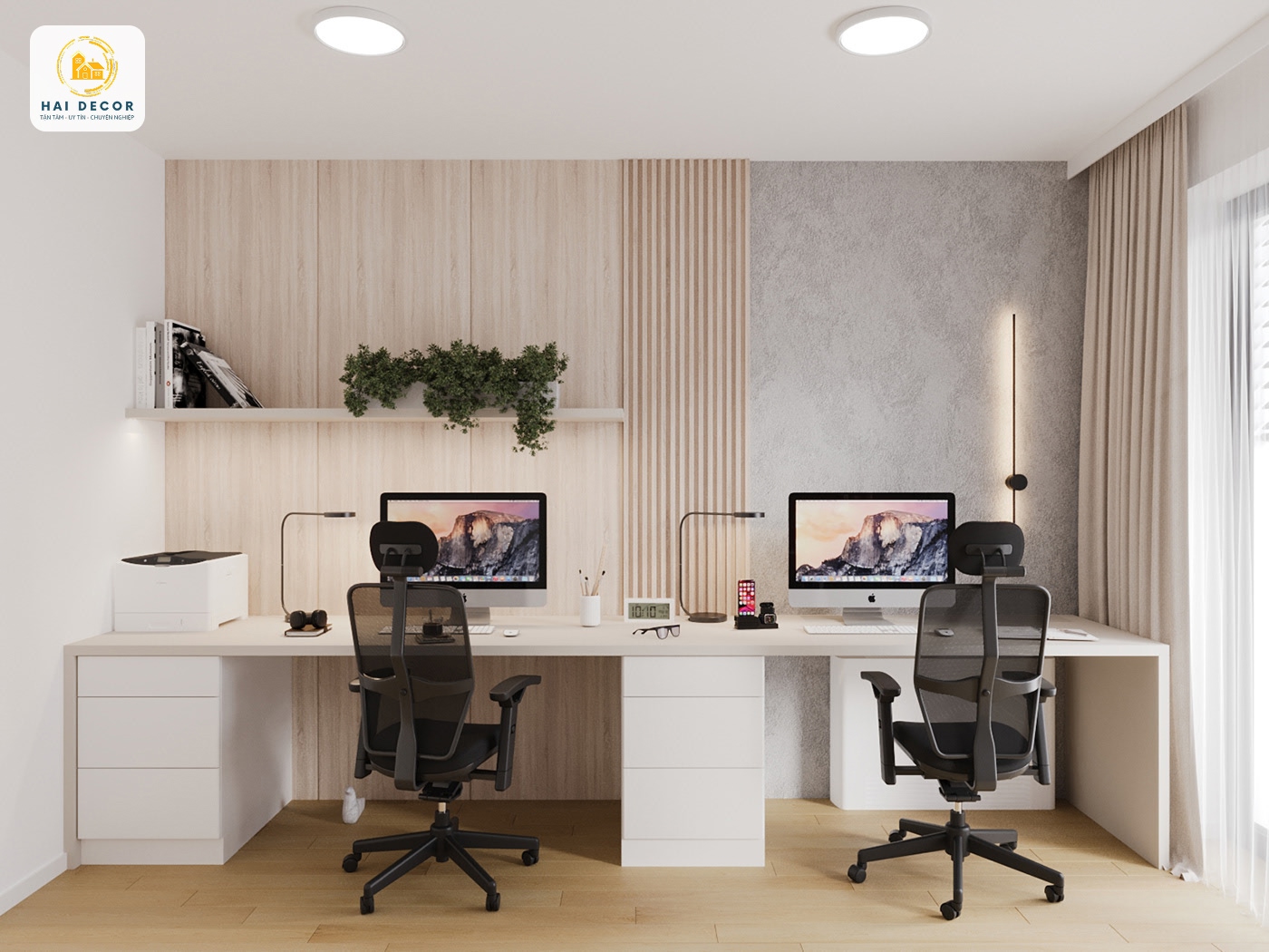 Setup phòng làm việc tại nhà