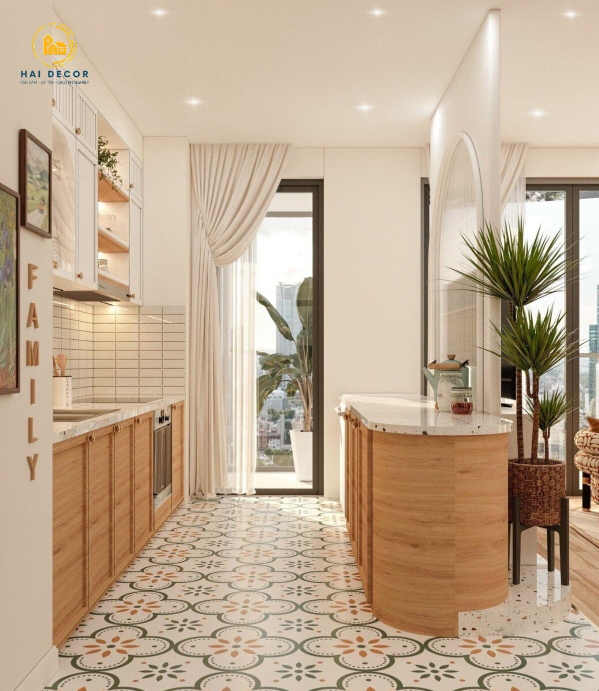 thiết kế nội thất nhà phố hiện đại 