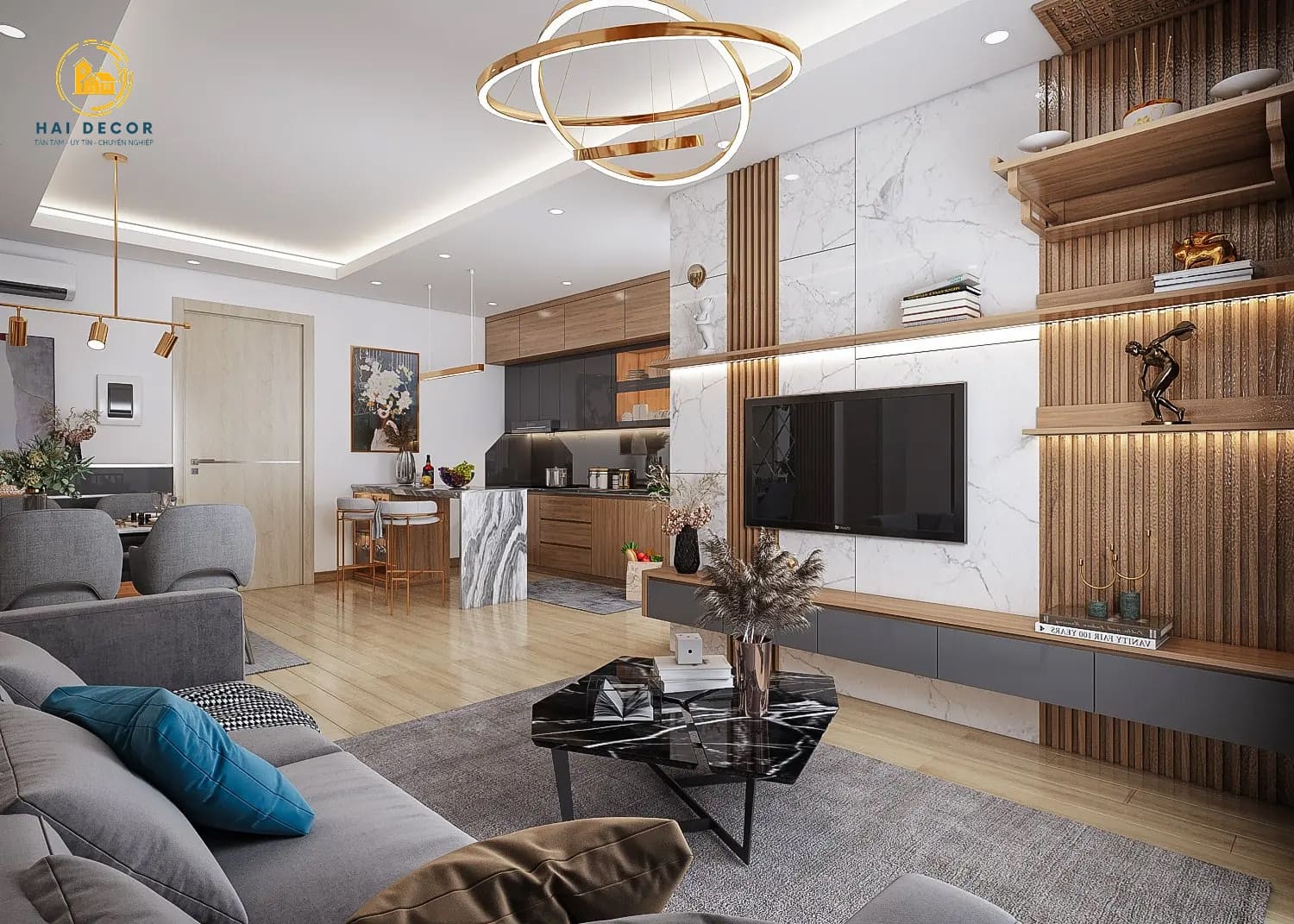 Thiết kế thi công nội thất uy tín