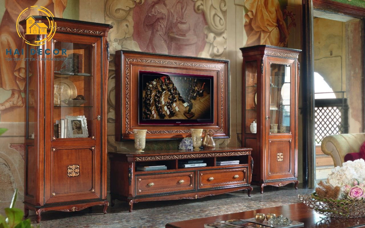 Kệ trang trí giả cổ