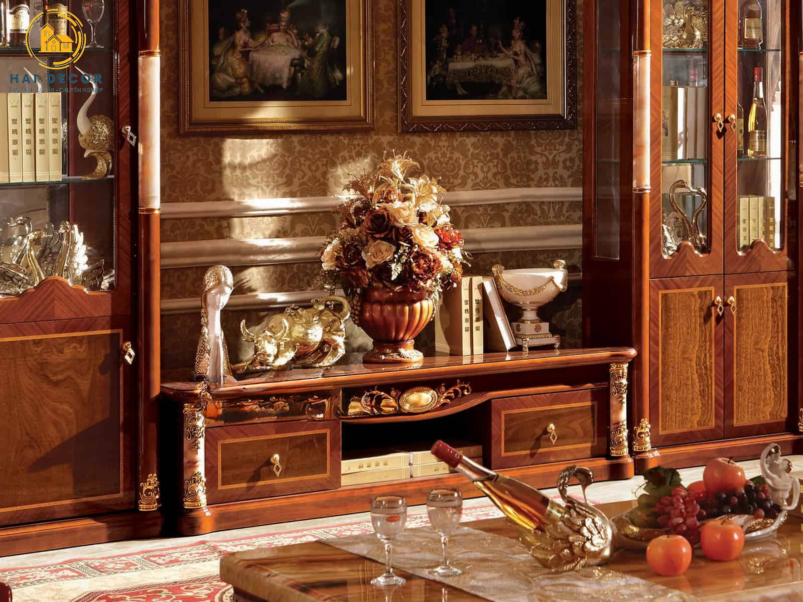 Kệ trang trí giả cổ