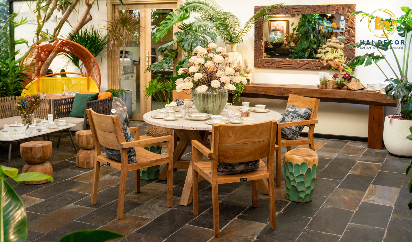 nội thất sân vườn ngoài trời