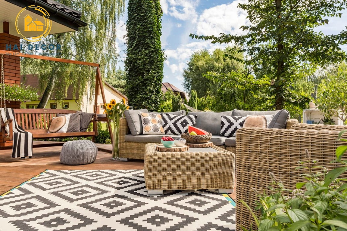 nội thất sân vườn ngoài trời