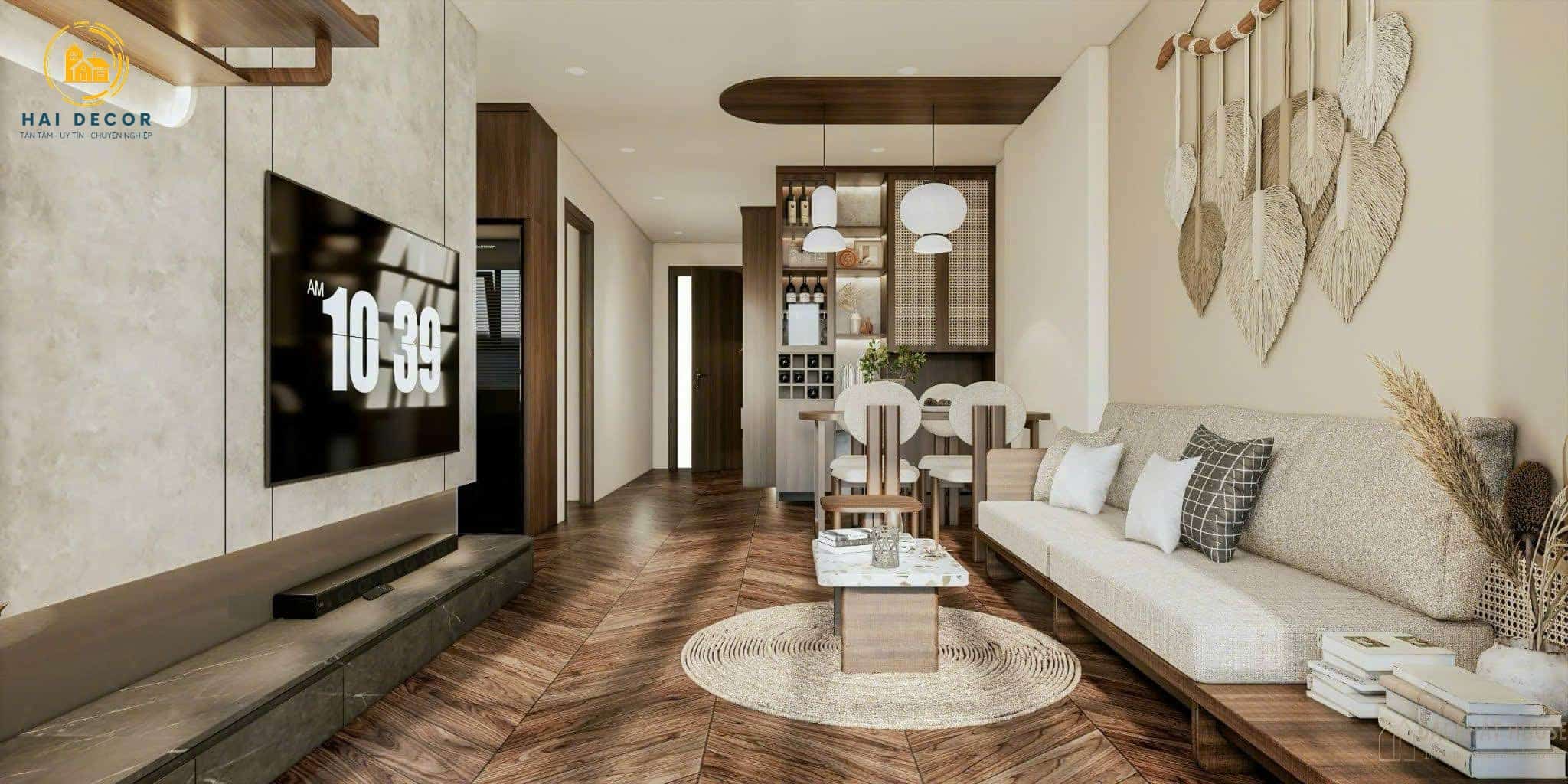 quy trình thiết kế thi công nội thất