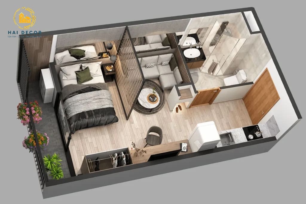 quy trình thiết kế thi công nội thất