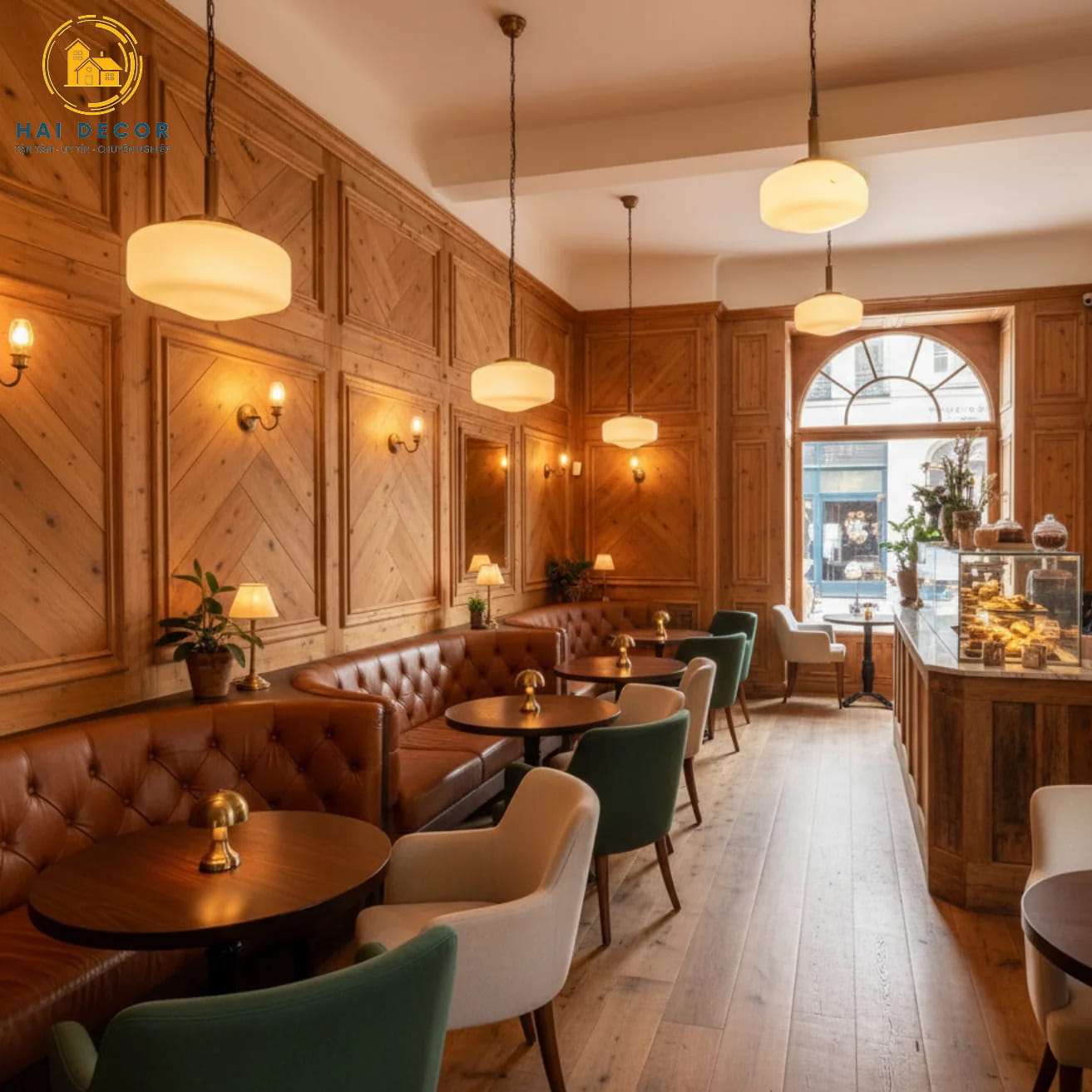 trang trí quán cafe