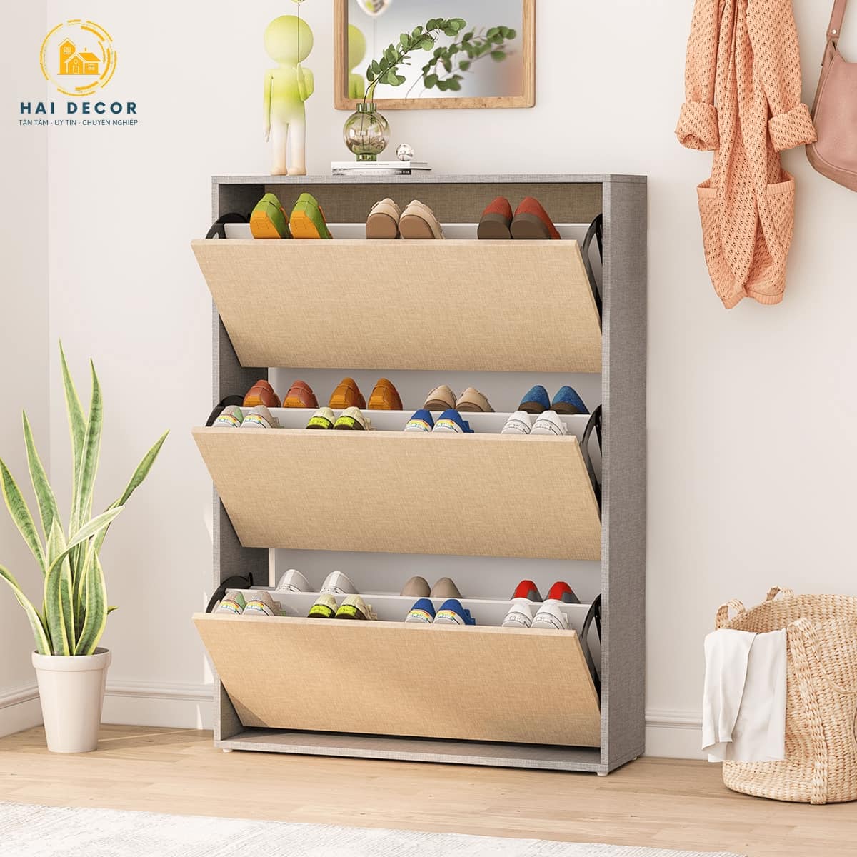 tủ giày thông minh