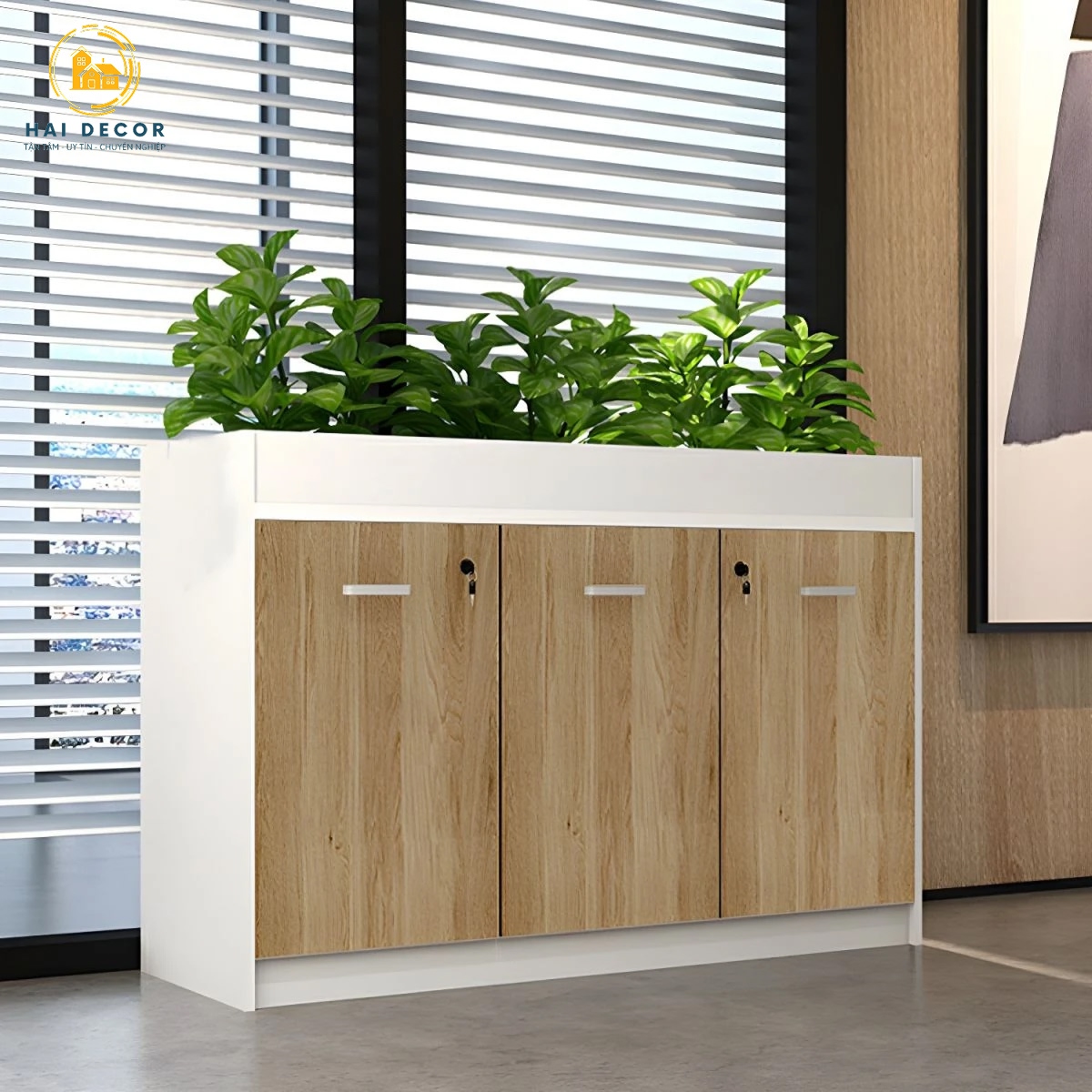 tủ gỗ văn phòng
