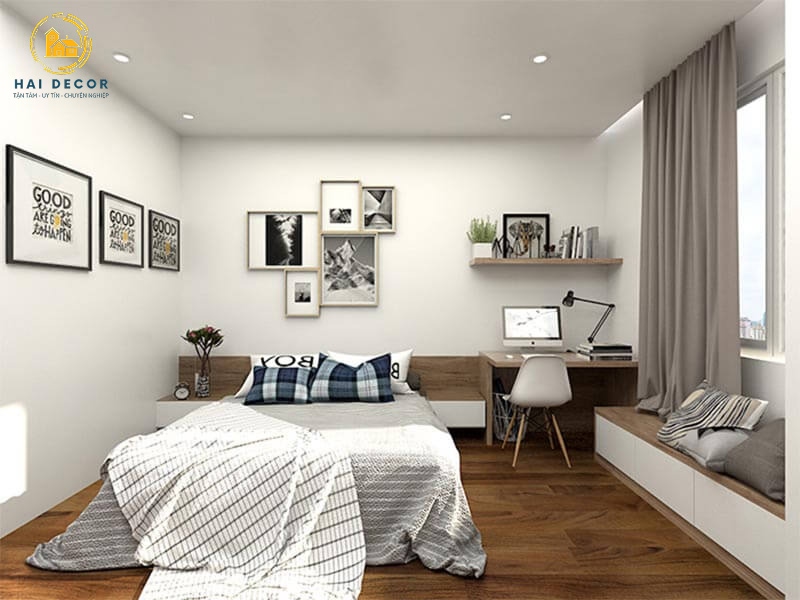 Mách bạn cách bố trí phòng ngủ nhỏ đẹp và cực kỳ tiện nghi