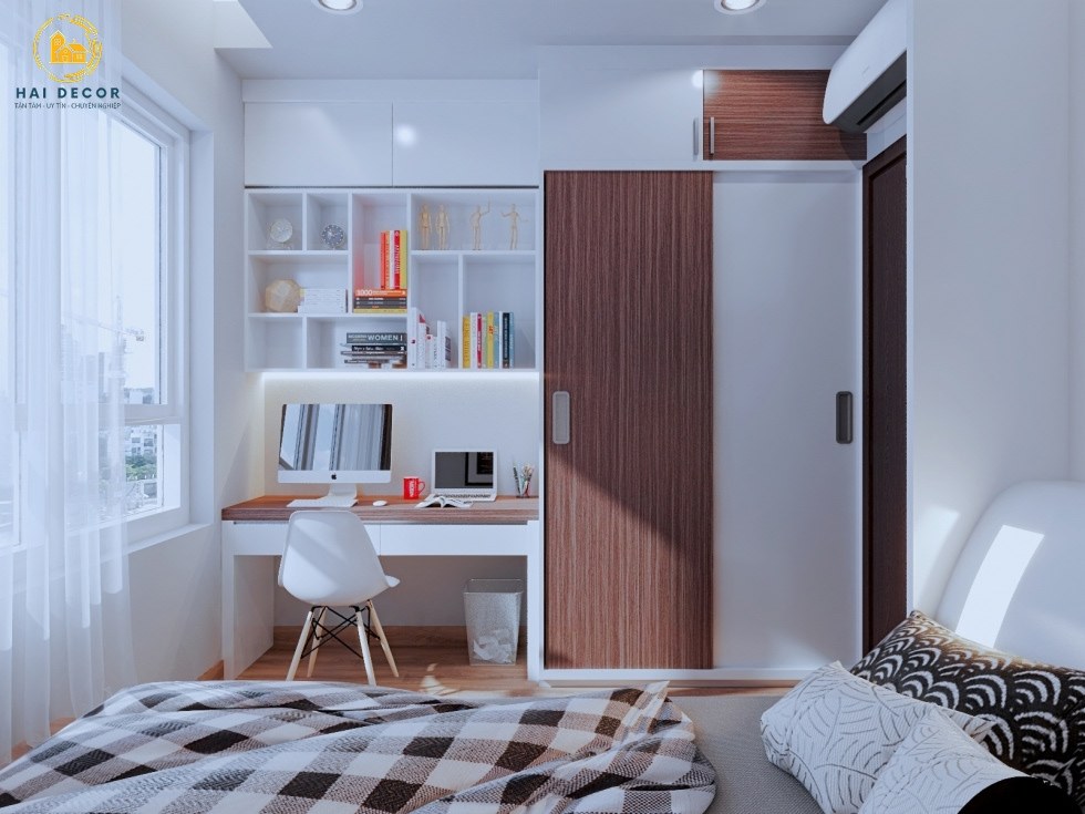 Mách bạn cách bố trí phòng ngủ nhỏ đẹp và cực kỳ tiện nghi