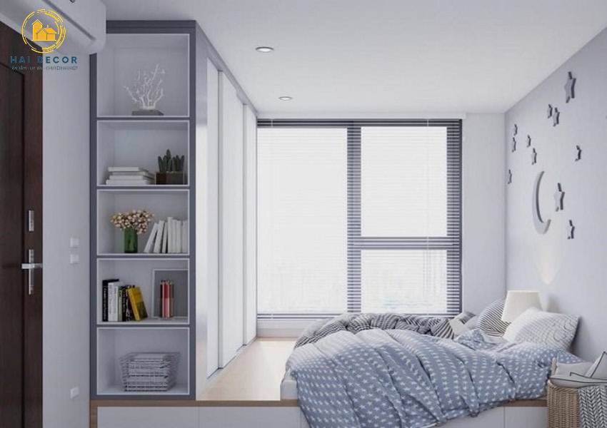 Mách bạn cách bố trí phòng ngủ nhỏ đẹp và cực kỳ tiện nghi