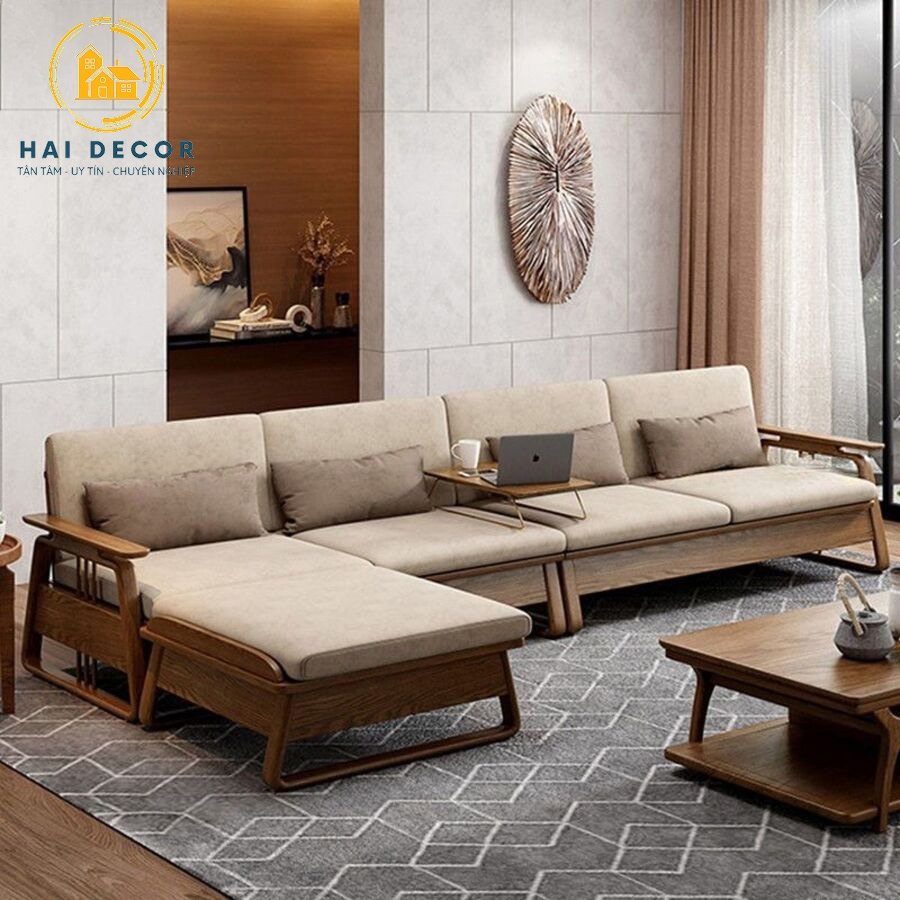 Sofa gỗ tự nhiên