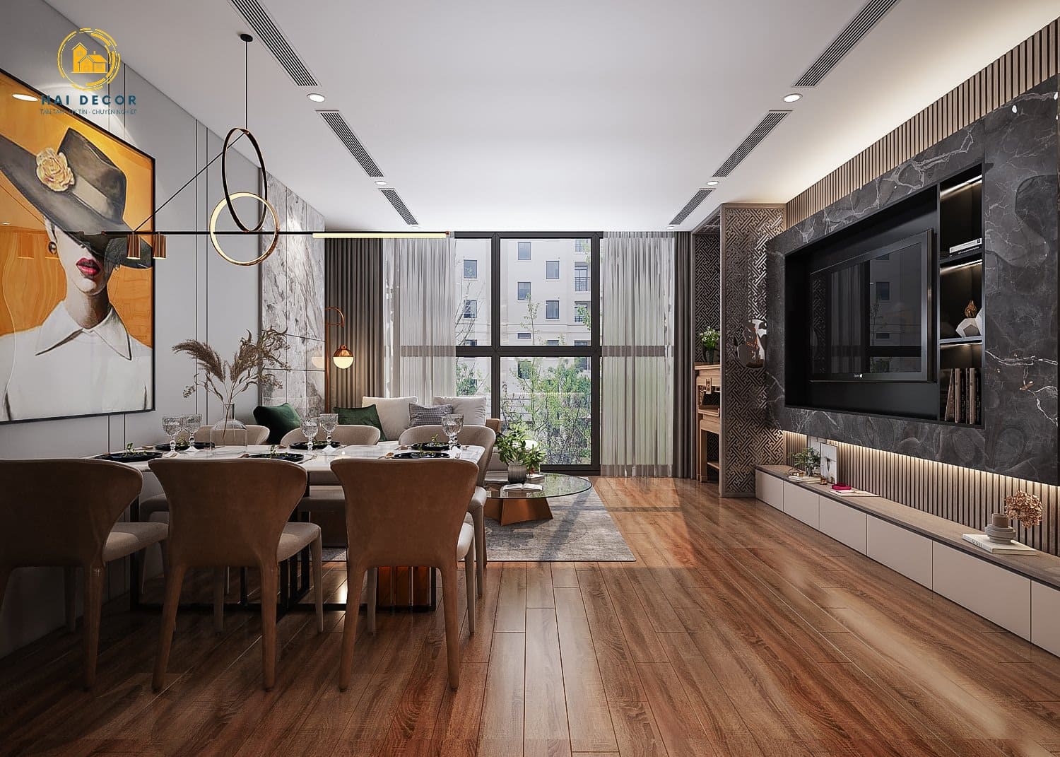 Nội thất gỗ công nghiệp 