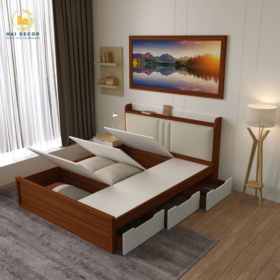 Phòng ngủ phong cách tối giản 