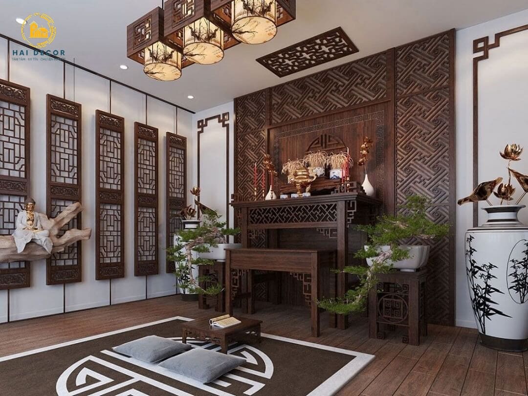 Phòng thờ chuẩn phong thủy 